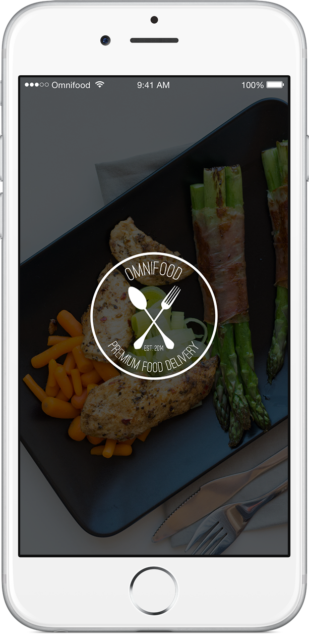 Nutrosal app on iPhone